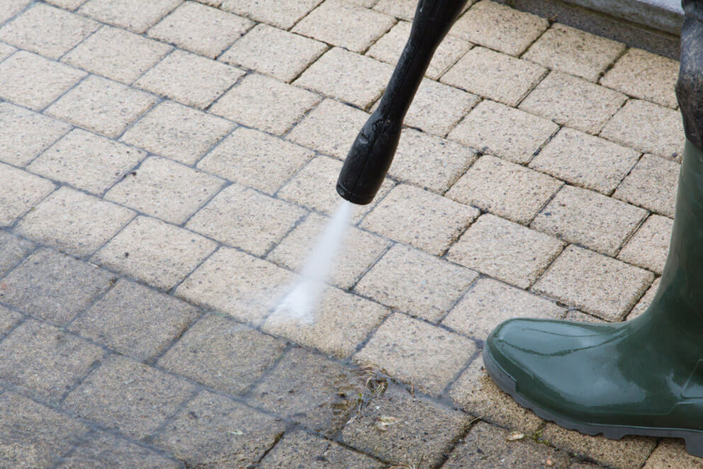 pressure washing